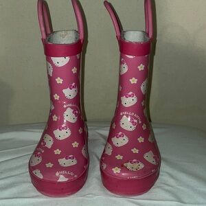 Hello Kitty Pink Kids Rain Boots